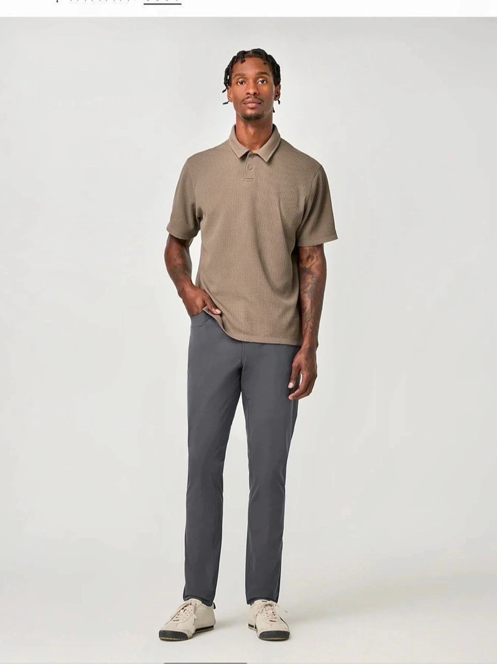 Vuori Meta™ Pant Athletic Slim Fit Men's Charcoal, Waist 36, Like New